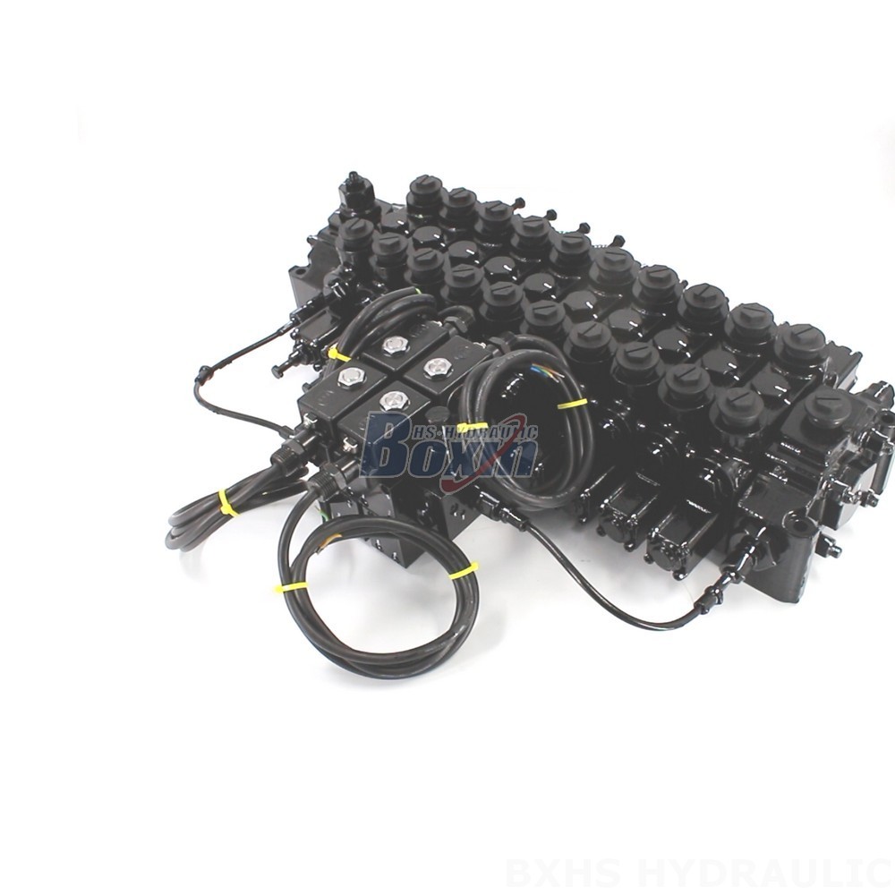 Precision Engineered DCV150-10-NPT 10 Spool Hydraulic Valve main image